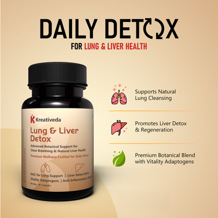 Kreativeda Lung & Liver Detox Capsules