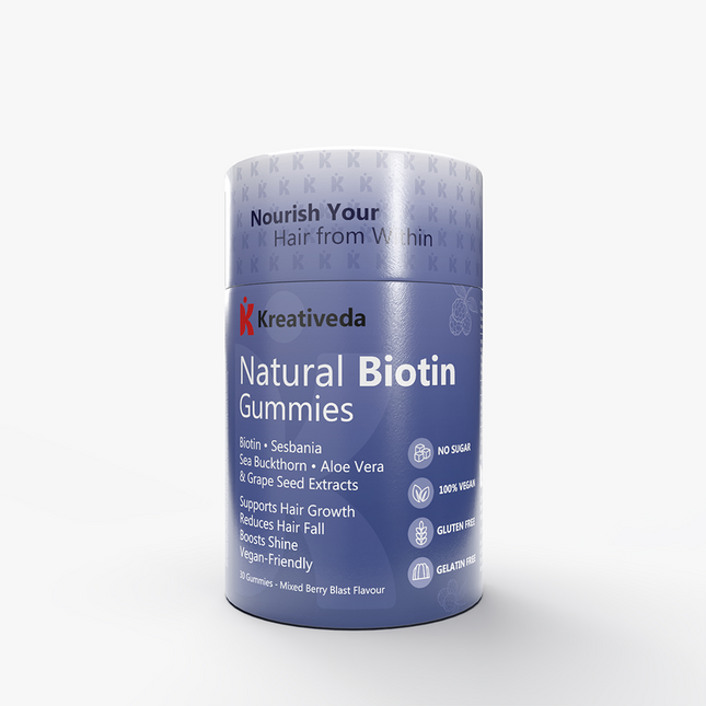 Kreativeda Natural Biotin Gummies